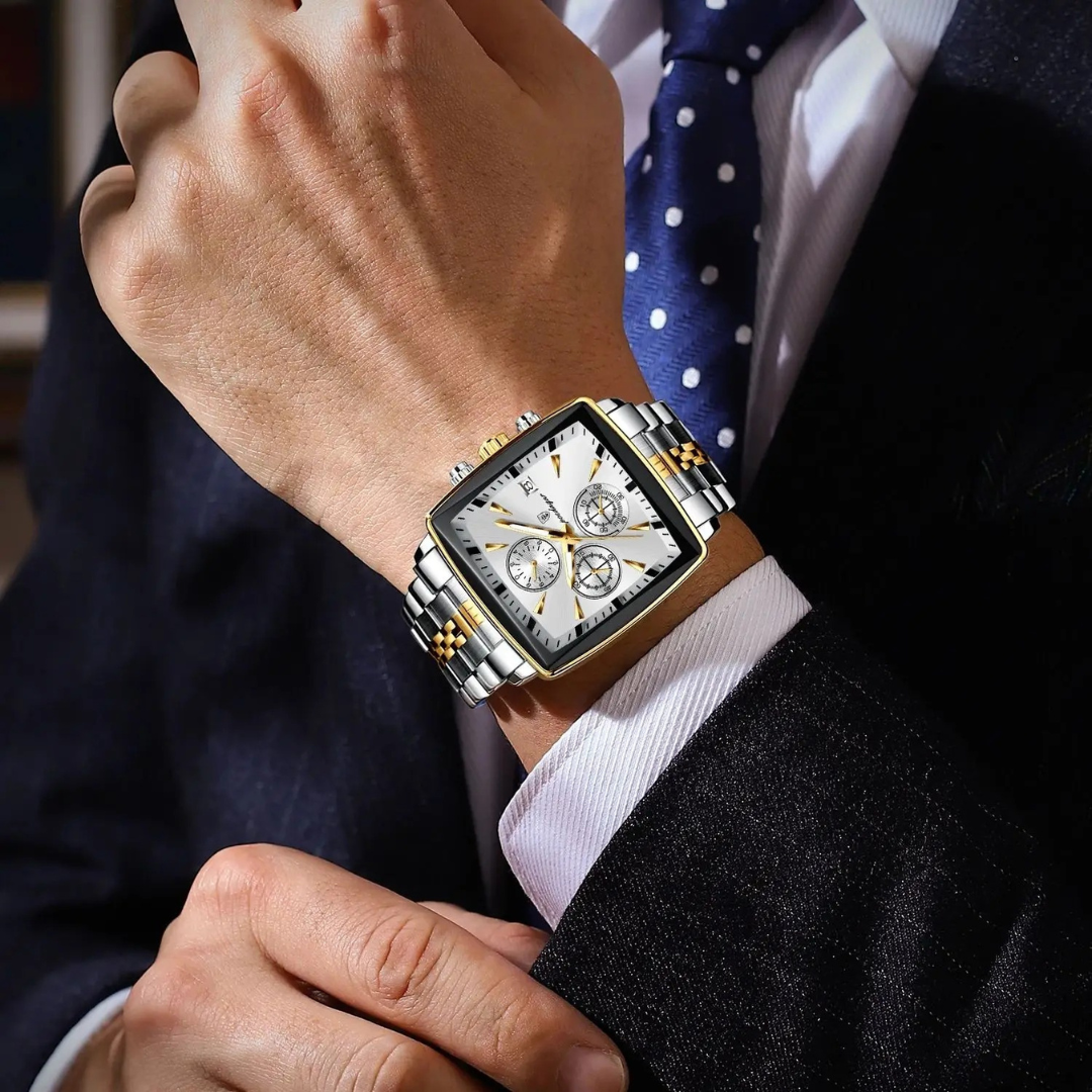 Reloj Hombre Prestigio Todo Dorado