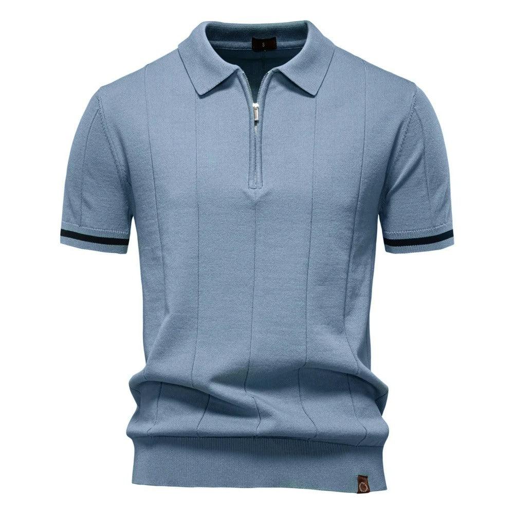 Camisa Polo Hombre Slim Fit con Medio Cierre Vicenza - foto 9