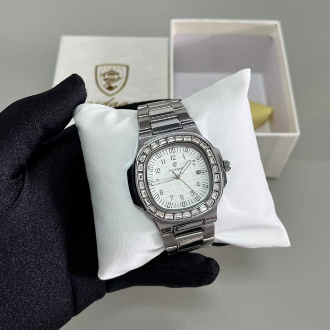 Reloj Hombre Glaciar Negro