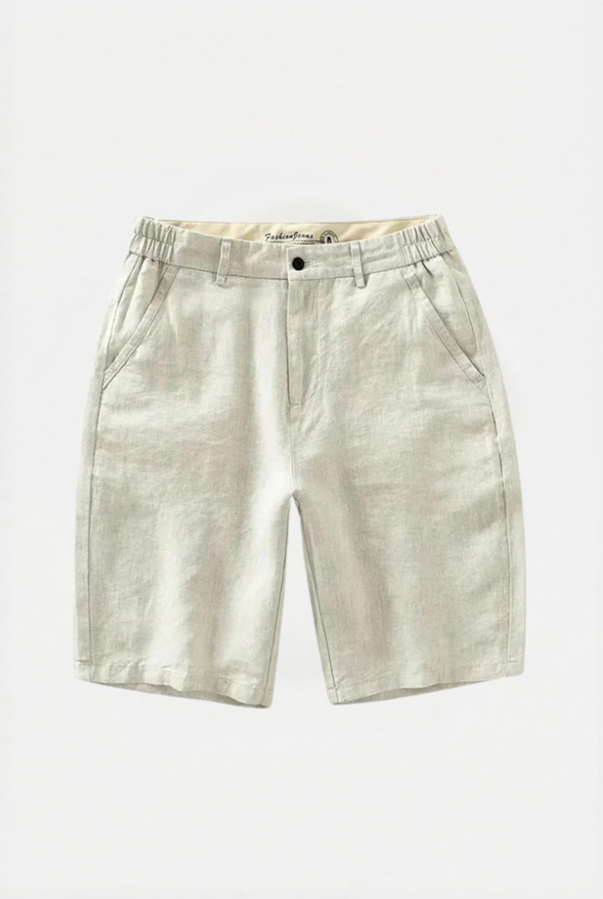 Short de Lino Hombre Old Money Capri