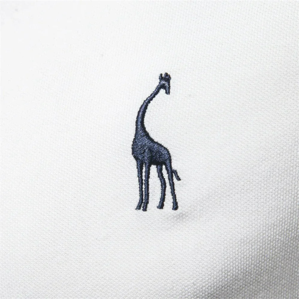 Camisa Polo Hombre con Bordado Jirafa Vicente López - foto 3