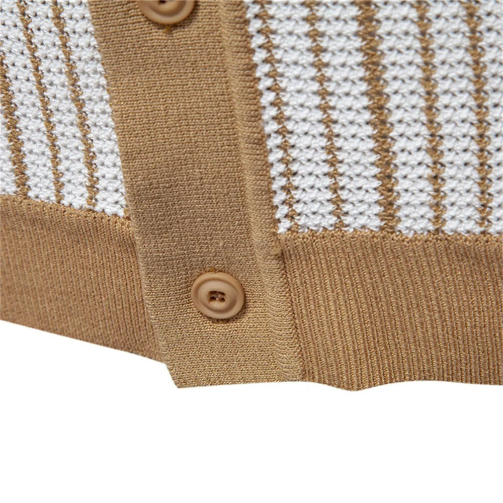 Camisa Polo Hombre de Punto a Rayas Coghlan - foto 4
