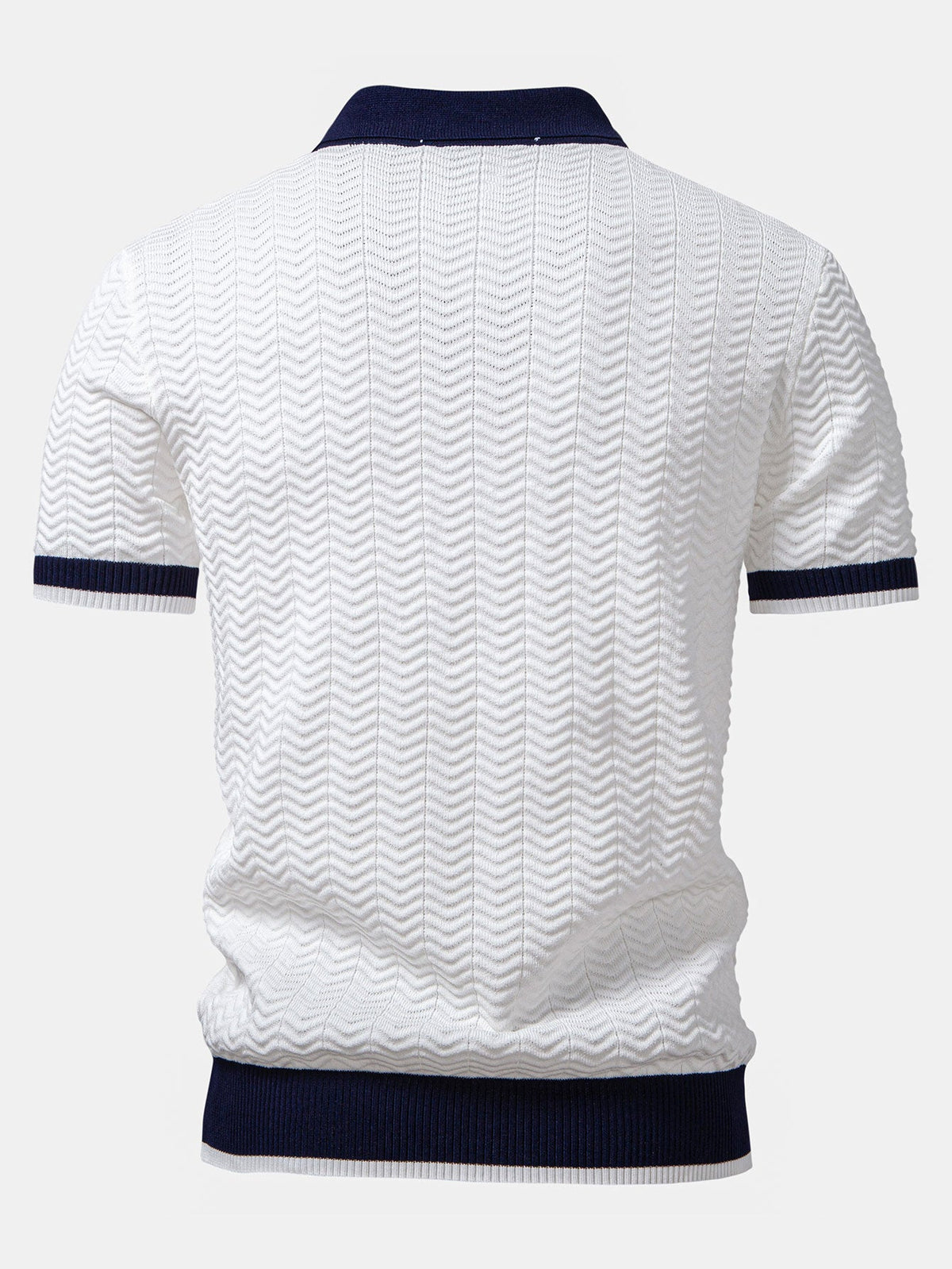 Camisa Polo Hombre 100% Algodón Cuello Camisero Elegante Belgrano - foto 7
