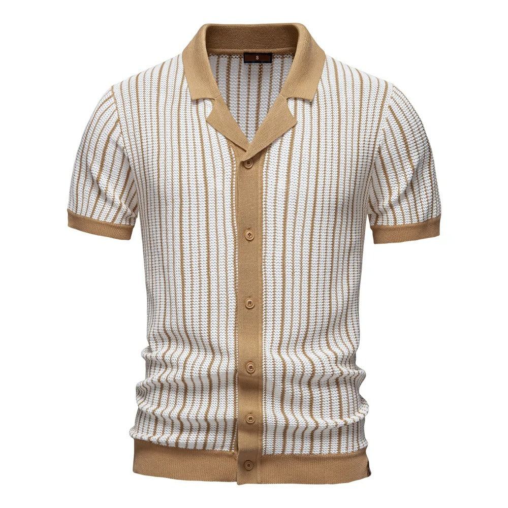 Camisa Polo Hombre de Punto a Rayas Coghlan - foto 8