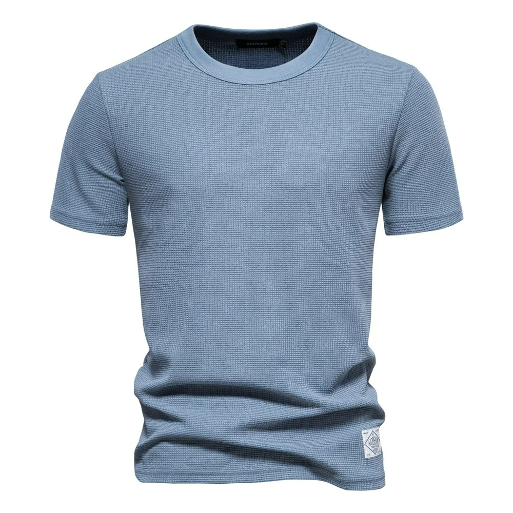 Remera Hombre Waffle Cuello Redondo Premium Devoto - foto 9