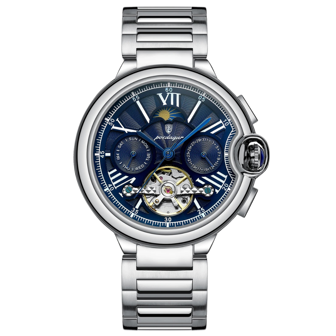 Reloj Hombre Olimpo Clásico Blanco
