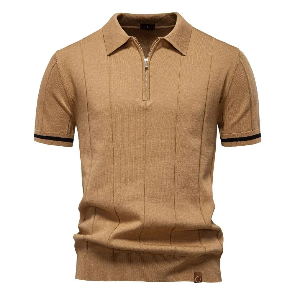 Camisa Polo Hombre Slim Fit con Medio Cierre Vicenza - foto 17