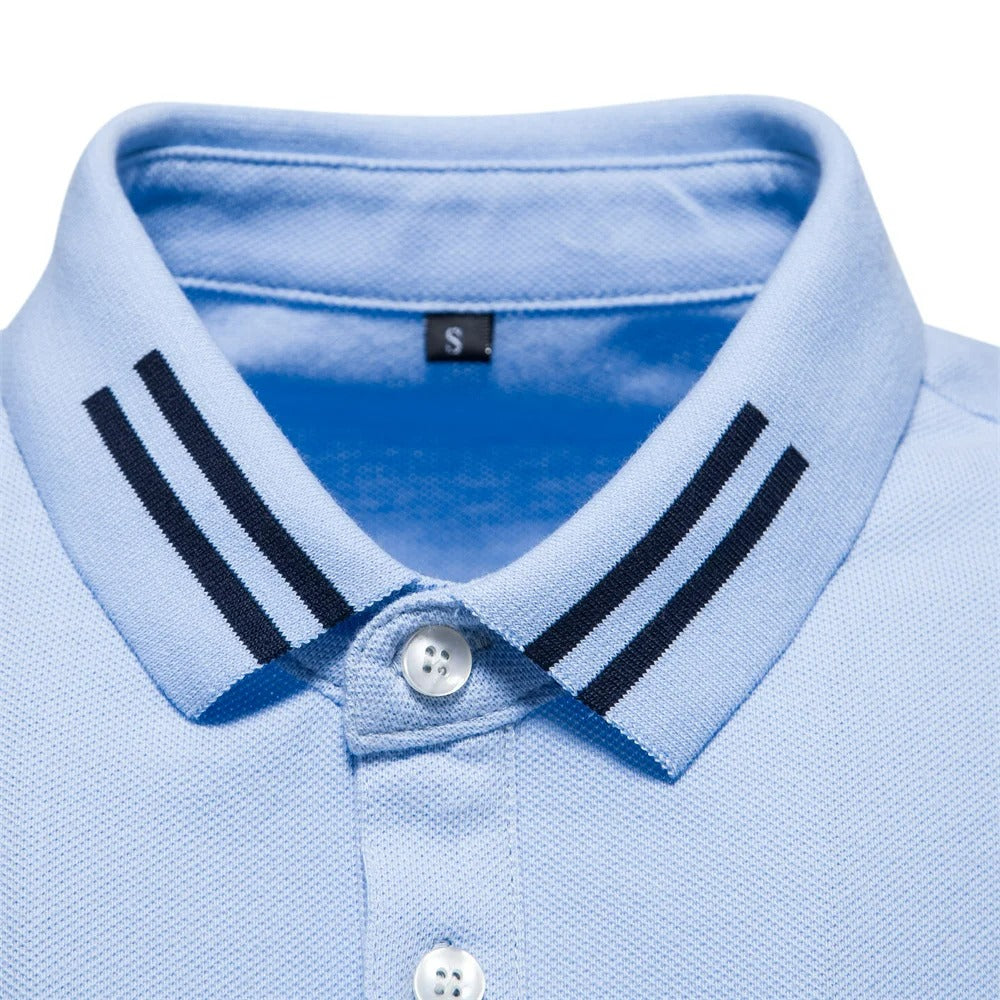 Camisa Polo Hombre 100% Algodón Piqué Casual Rosario - foto 4