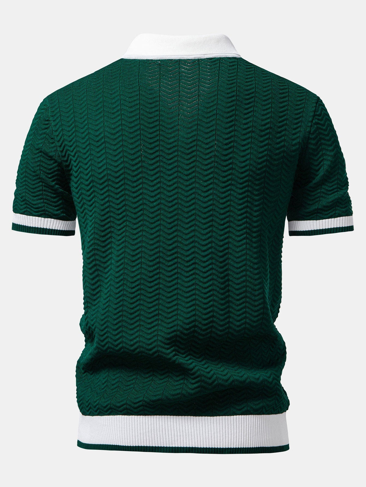 Camisa Polo Hombre 100% Algodón Cuello Camisero Elegante Belgrano - foto 8