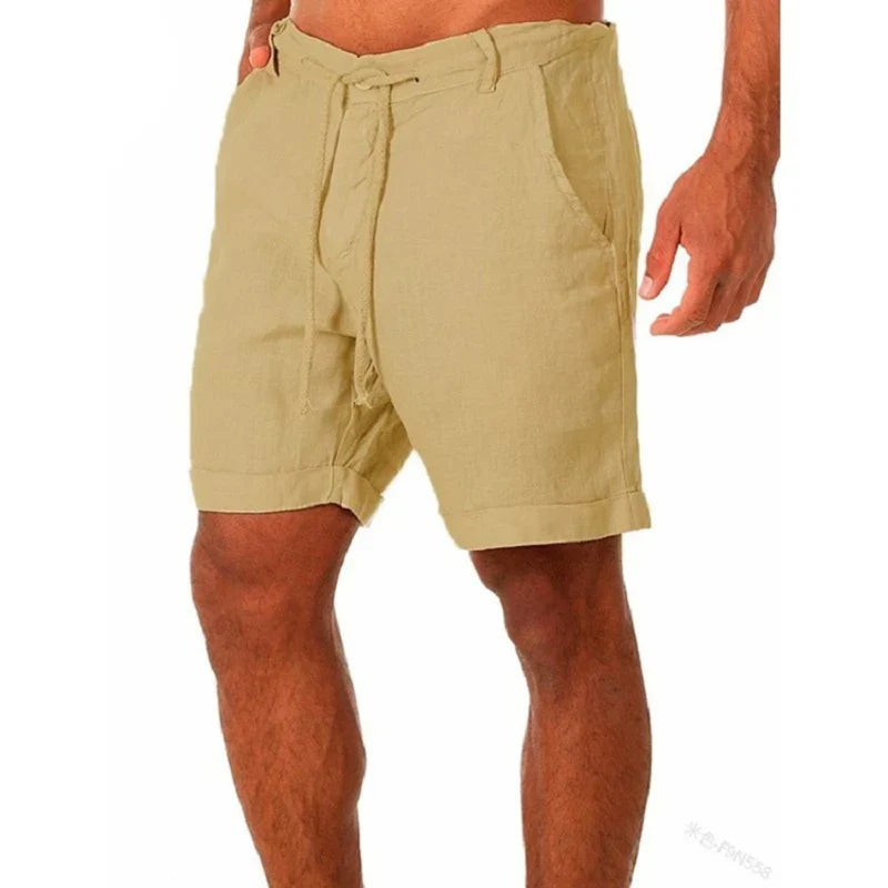 Bermuda de Lino Hombre Miramar - foto 3