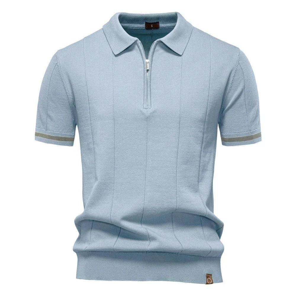 Camisa Polo Hombre Slim Fit con Medio Cierre Vicenza - foto 14