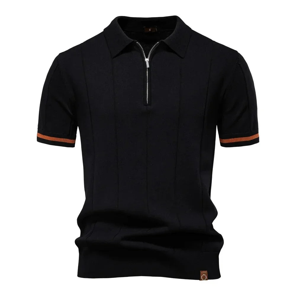 Camisa Polo Hombre Slim Fit con Medio Cierre Vicenza - foto 8