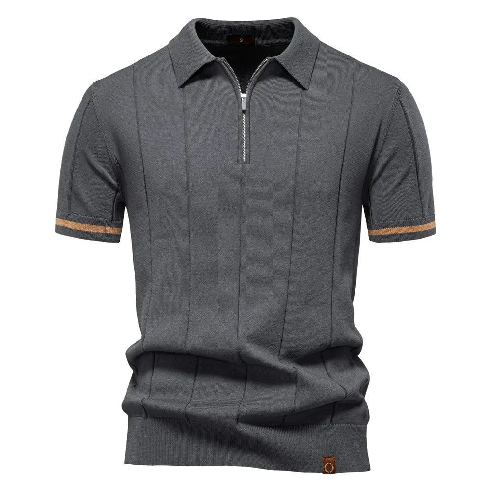 Camisa Polo Hombre Slim Fit con Medio Cierre Vicenza - foto 13