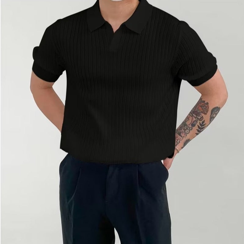 Camisa Polo Hombre Slim Fit Acanalada Beccar - foto 5