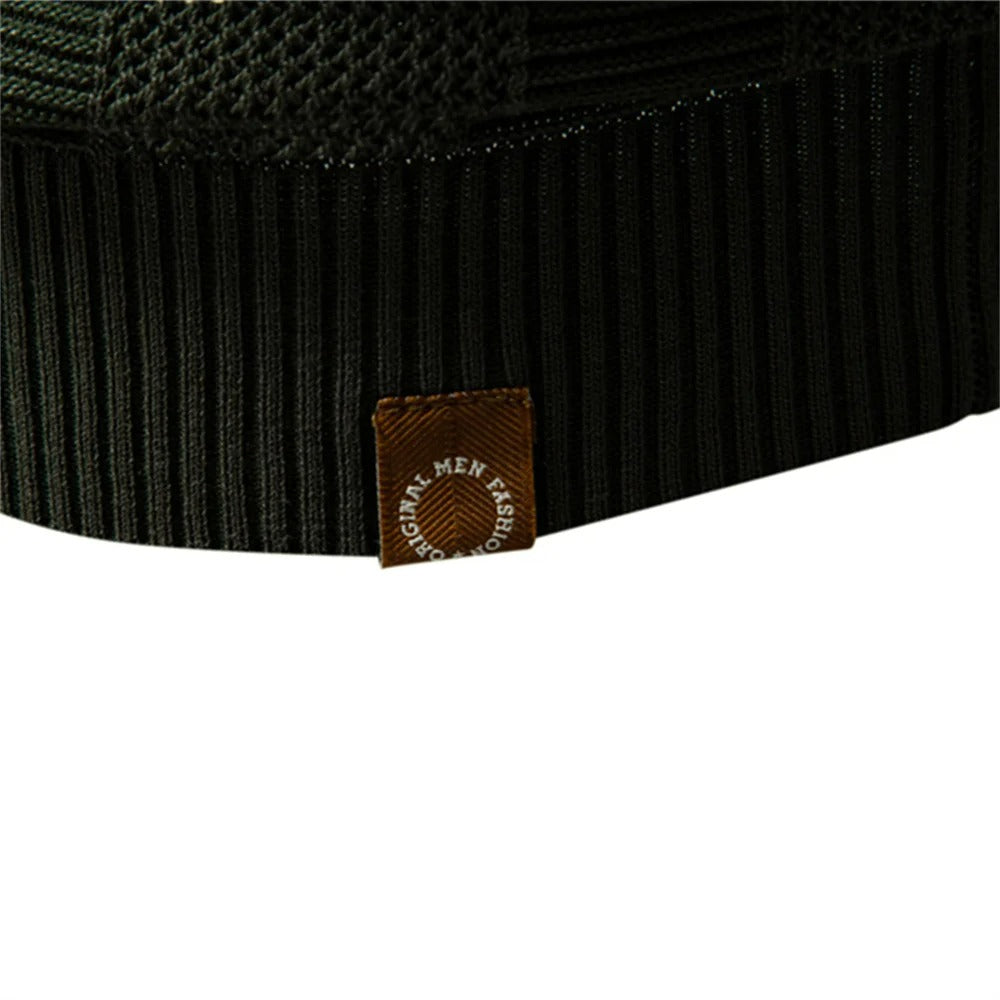 Camisa Polo Hombre de Punto Acanalado Slim Fit Perugia - foto 6