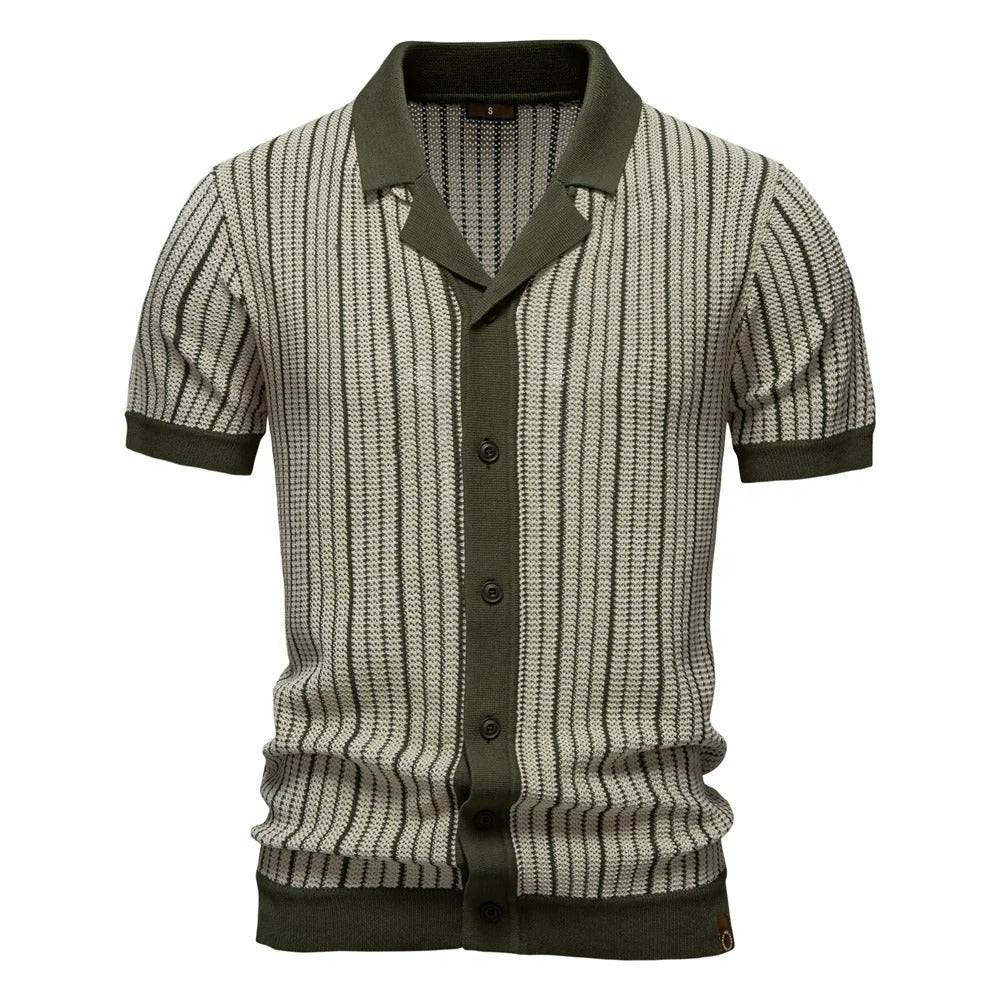 Camisa Polo Hombre de Punto a Rayas Coghlan - foto 7