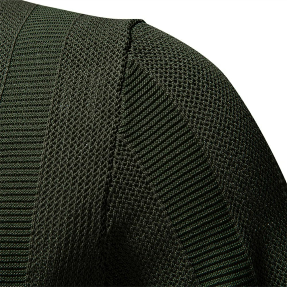 Camisa Polo Hombre de Punto Acanalado Slim Fit Perugia - foto 5