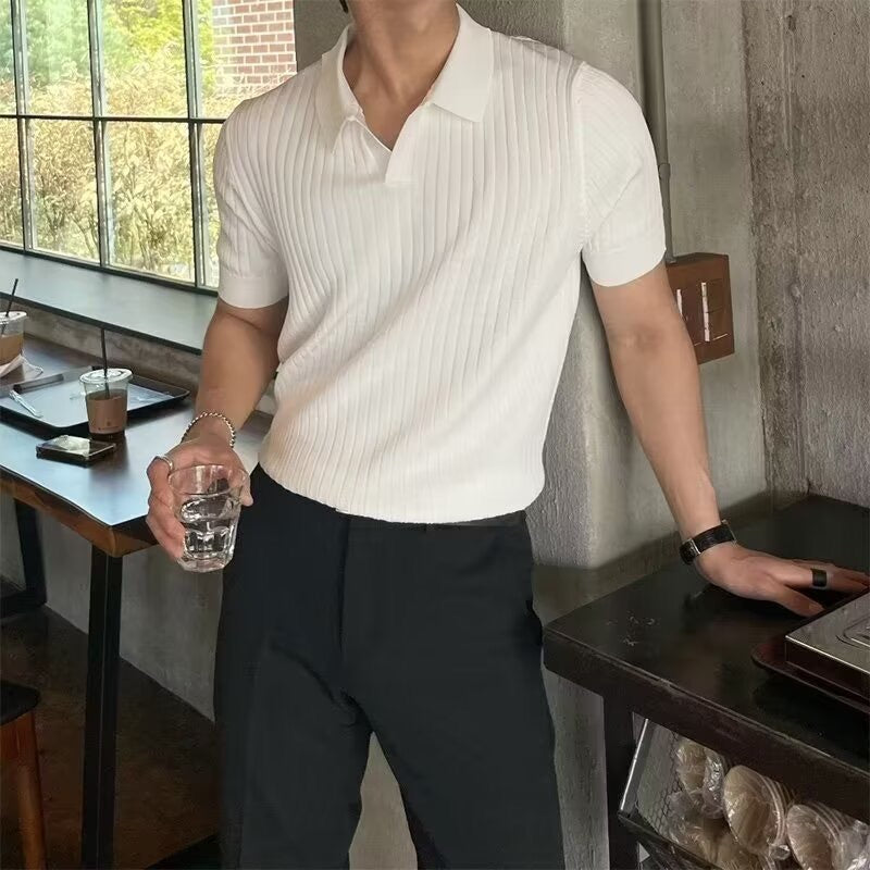 Camisa Polo Hombre Slim Fit Acanalada Beccar - foto 7