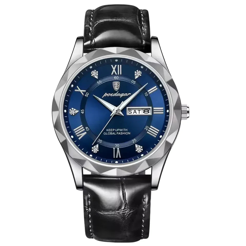 Reloj Hombre Impronta Negro / Plata