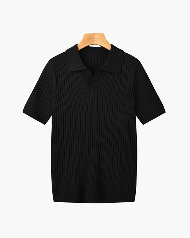 Camisa Polo Hombre Slim Fit Acanalada Beccar - foto 4