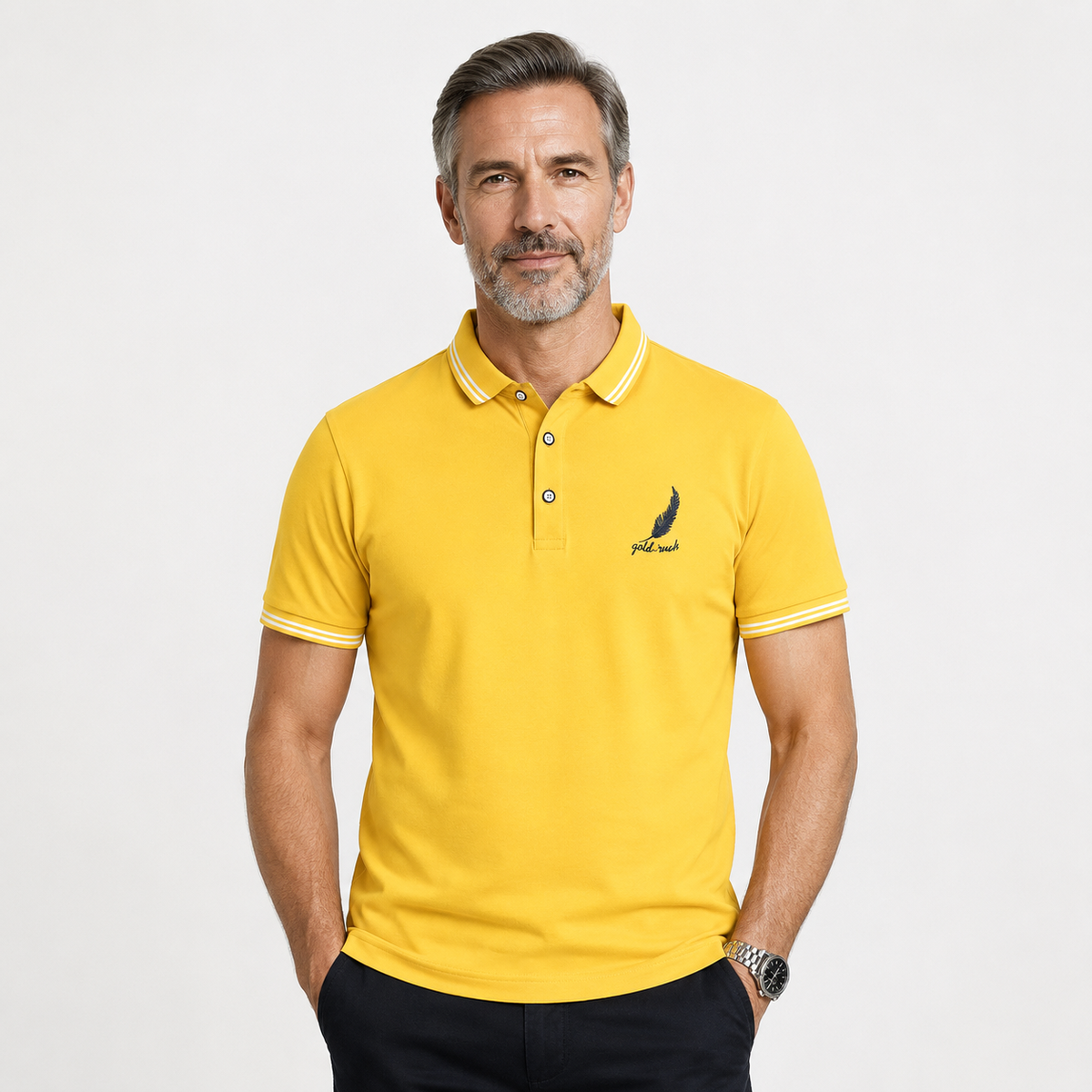 Camisa Polo Hombre Almagro Algodón Transpirable Casual Trabajo - foto 4