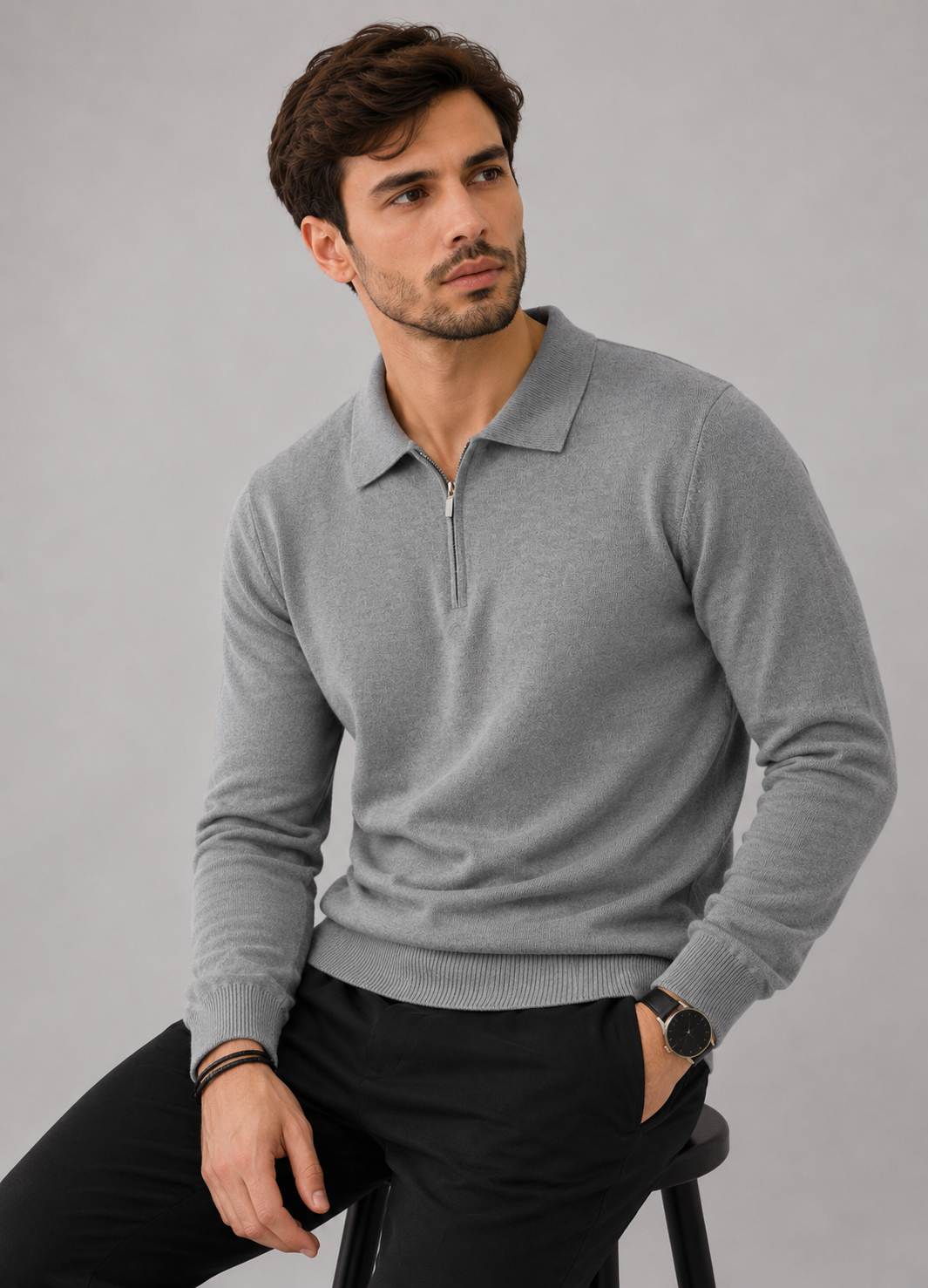 Sweater Hombre de Lana Casual Lanín - foto 5