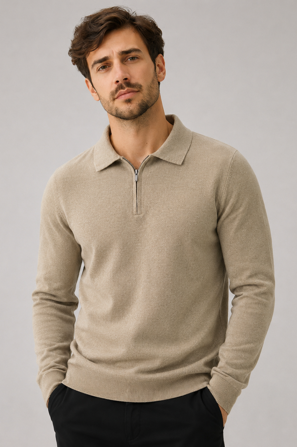 Sweater Hombre de Lana Casual Lanín