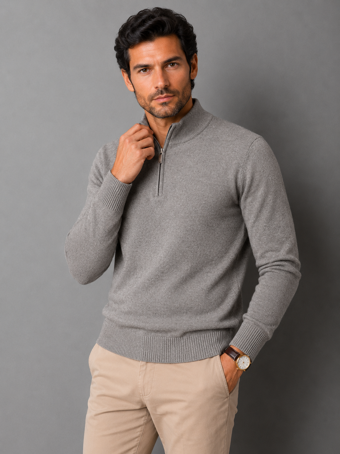 Sweater Hombre de Algodón Calce Ajustado Angostura - foto 13