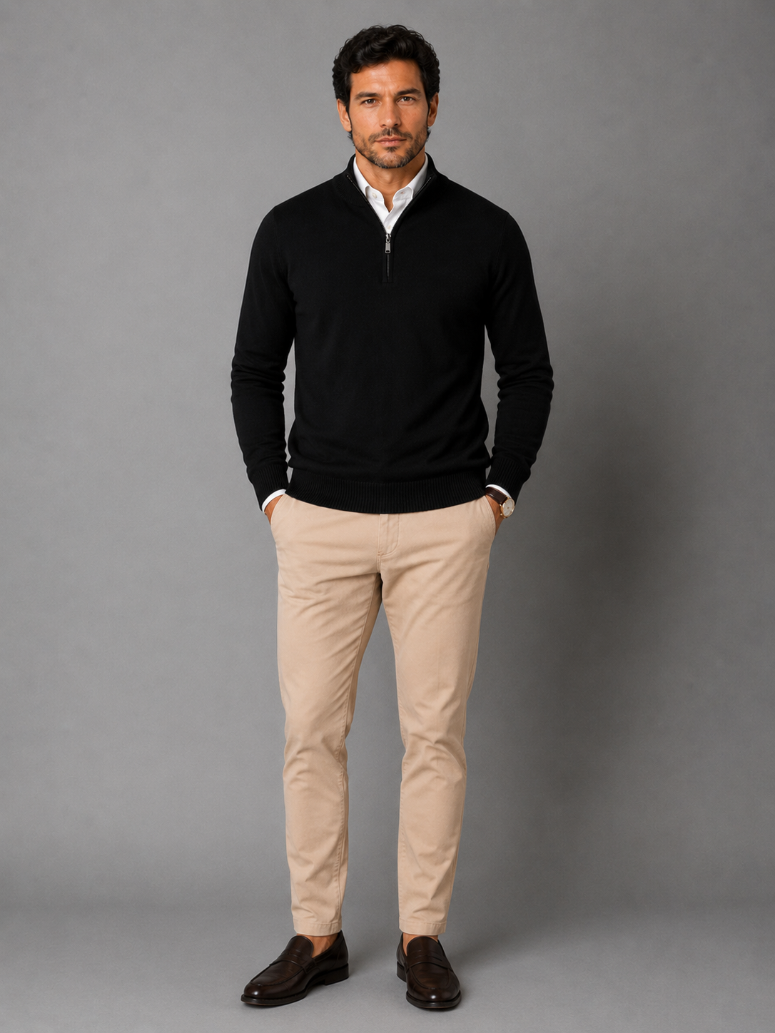 Sweater Hombre de Algodón Calce Ajustado Angostura - foto 25