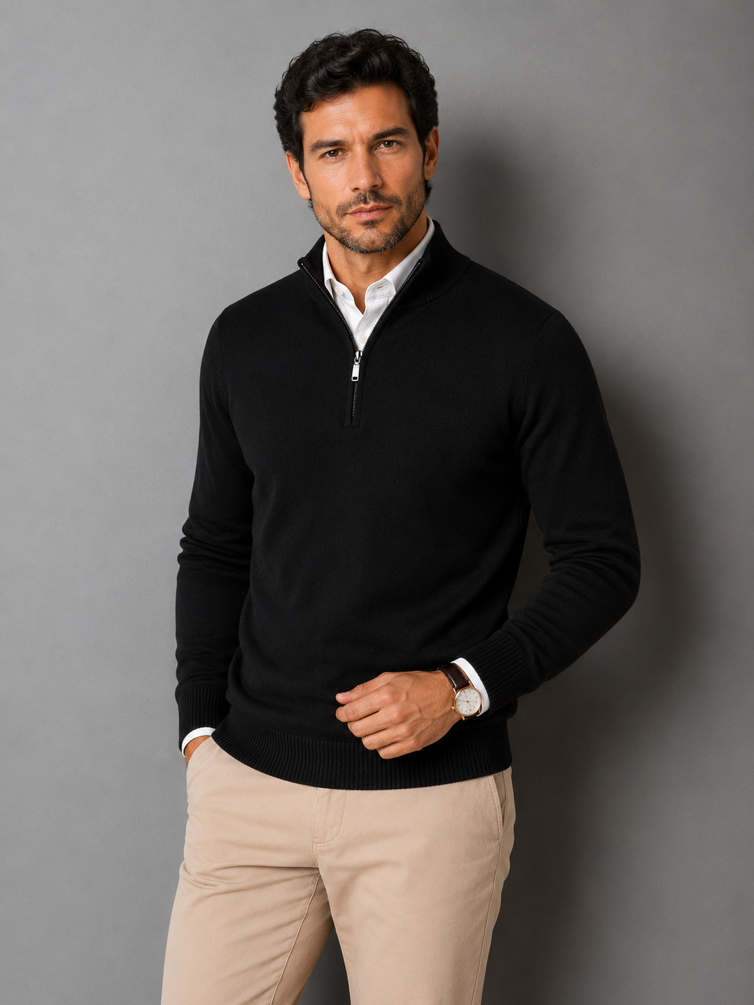 Sweater Hombre de Algodón Calce Ajustado Angostura - foto 24