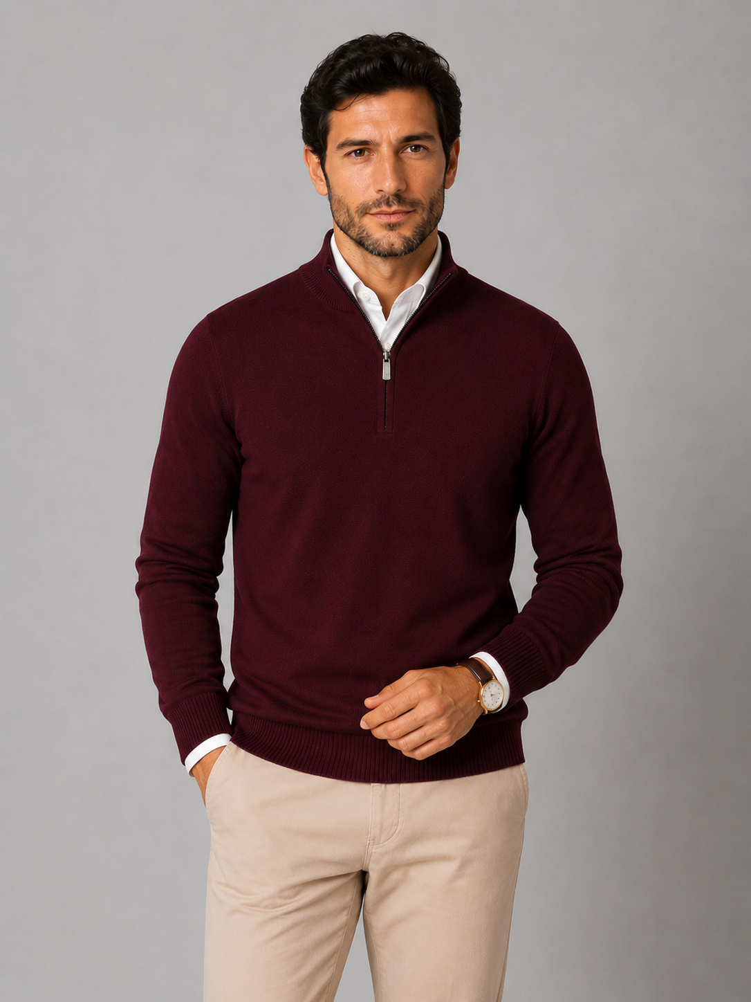 Sweater Hombre de Algodón Calce Ajustado Angostura - foto 19