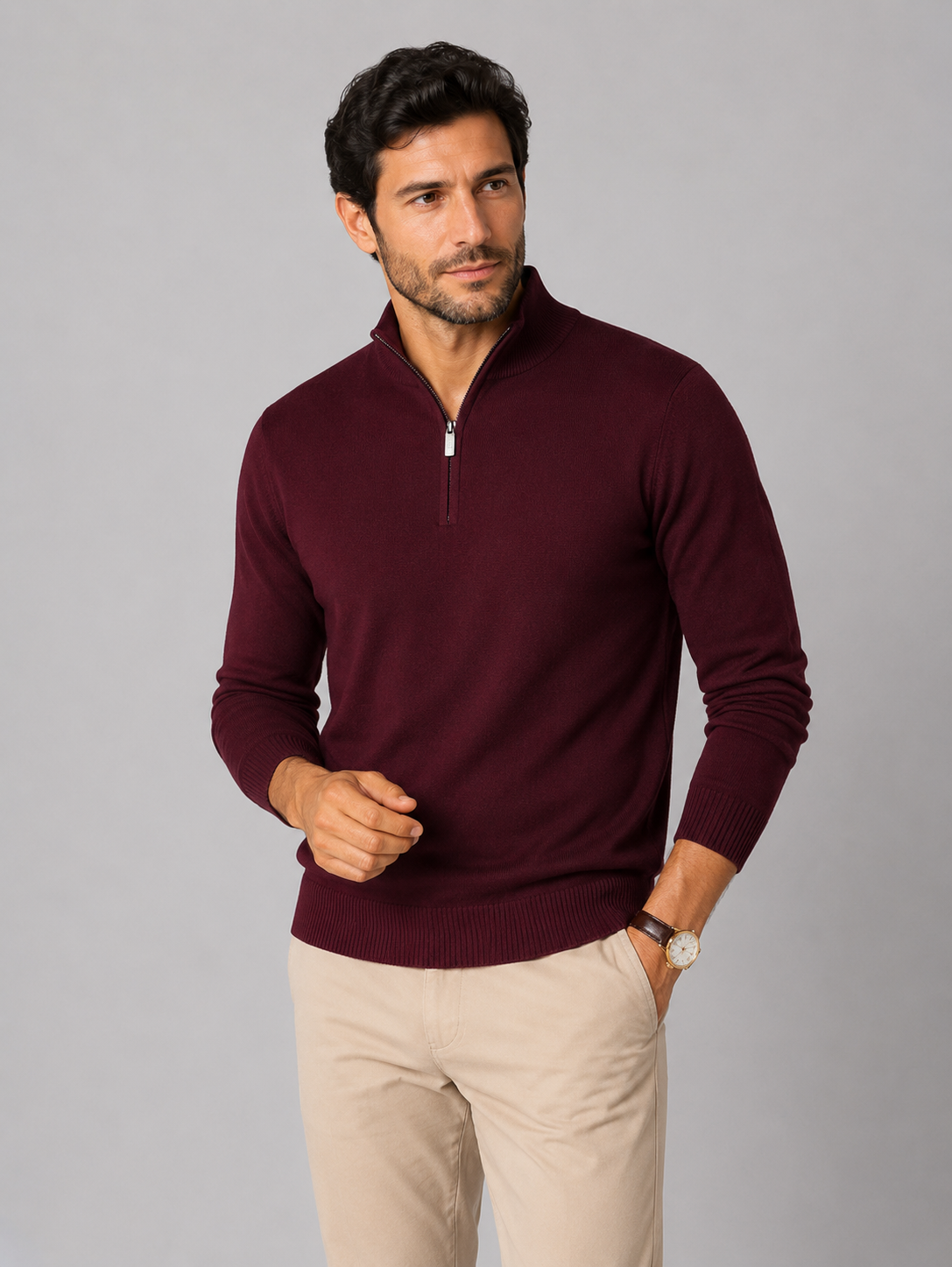 Sweater Hombre de Algodón Calce Ajustado Angostura - foto 21