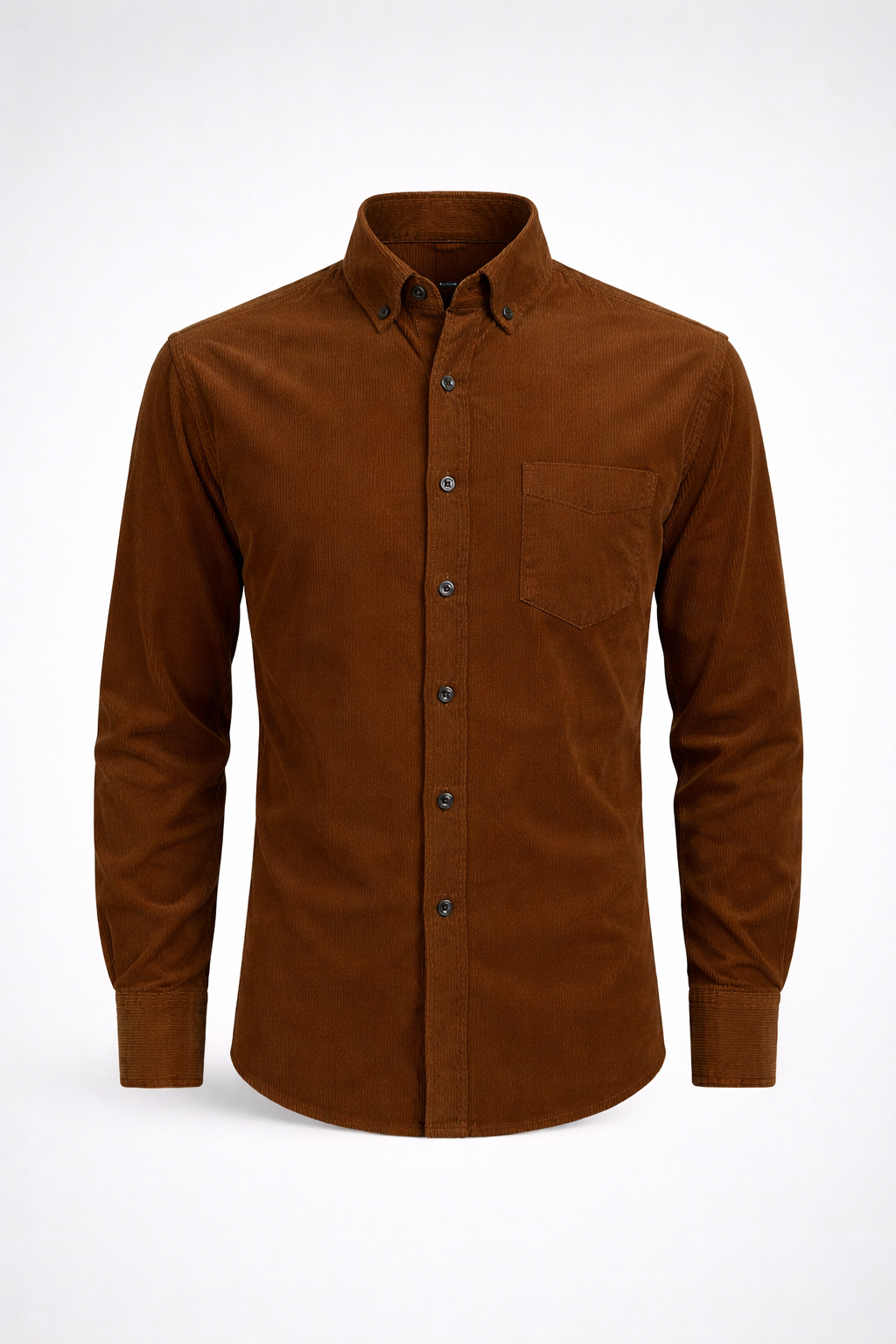 Camisa de Corderoy Hombre 100% Algodón Manga Larga Cremona - foto 2