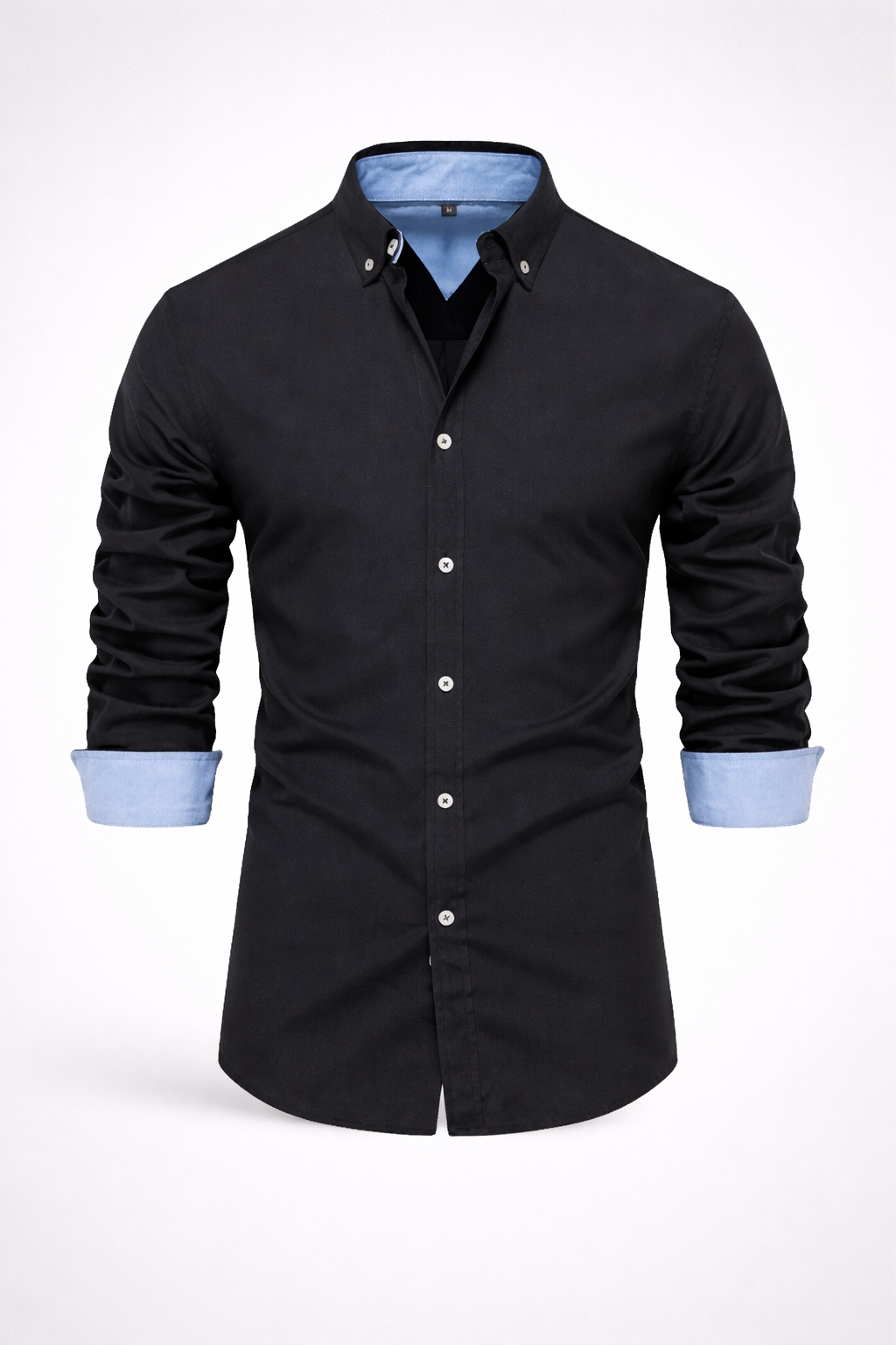 Camisa Oxford Hombre Slim Fit Manga Larga Puerto Madero - foto 2
