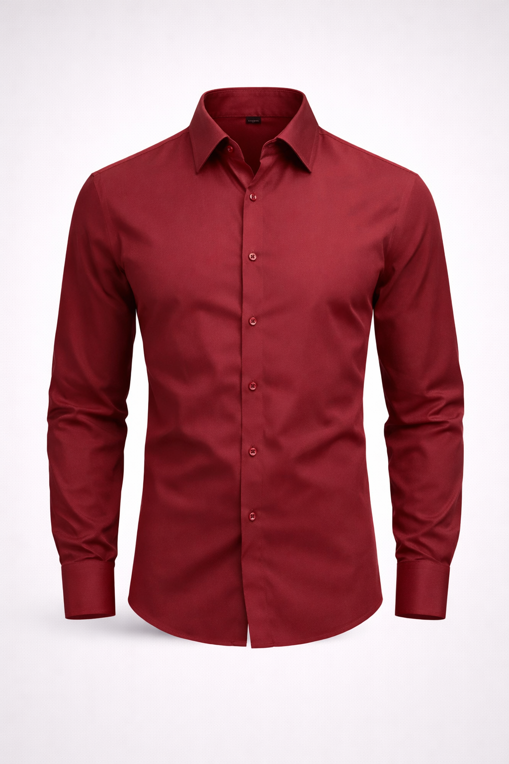 Camisa de Vestir Hombre Slim Fit Anti-Arrugas Manga Larga Salerno - foto 2