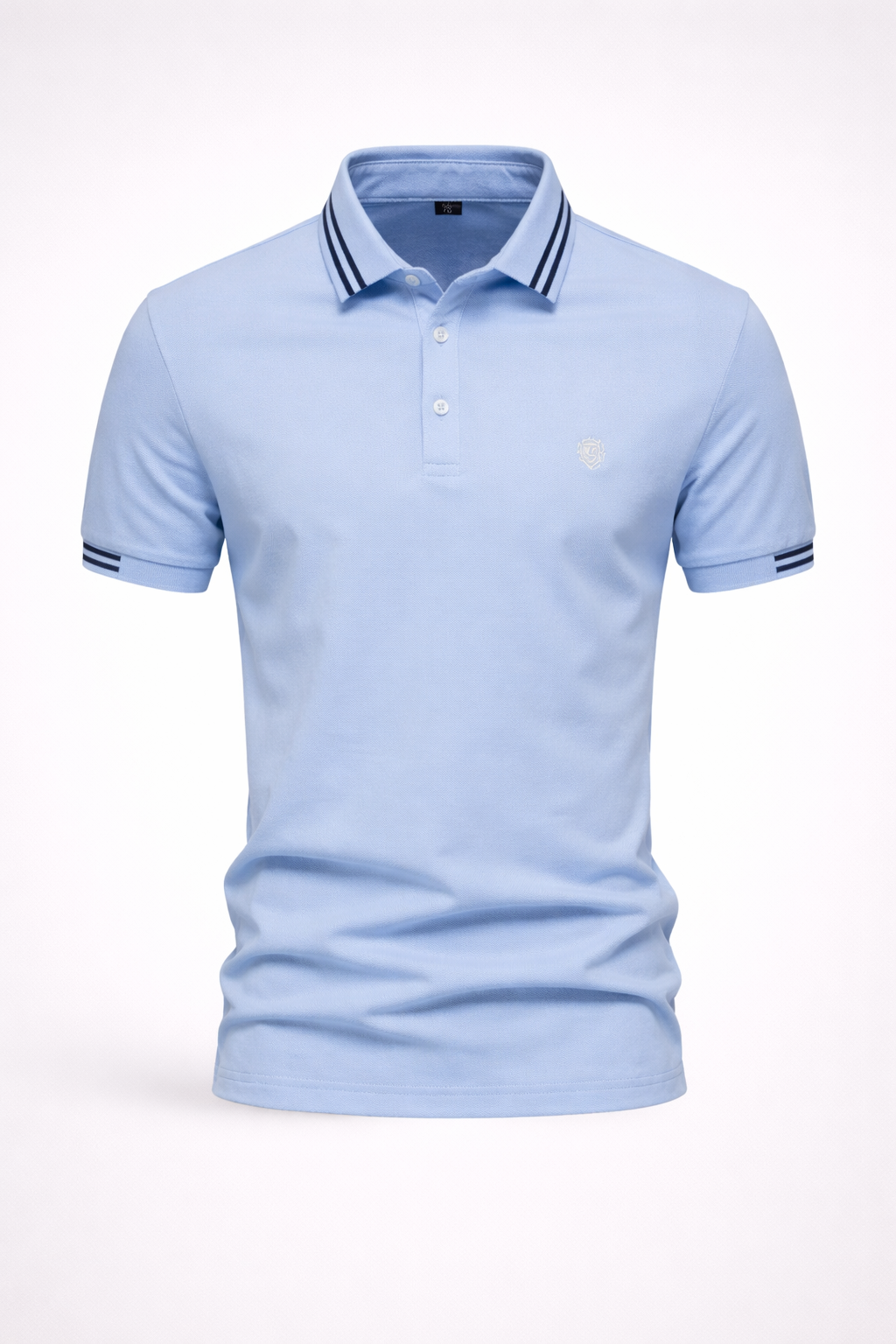 Camisa Polo Hombre 100% Algodón Piqué Casual Rosario - foto 2