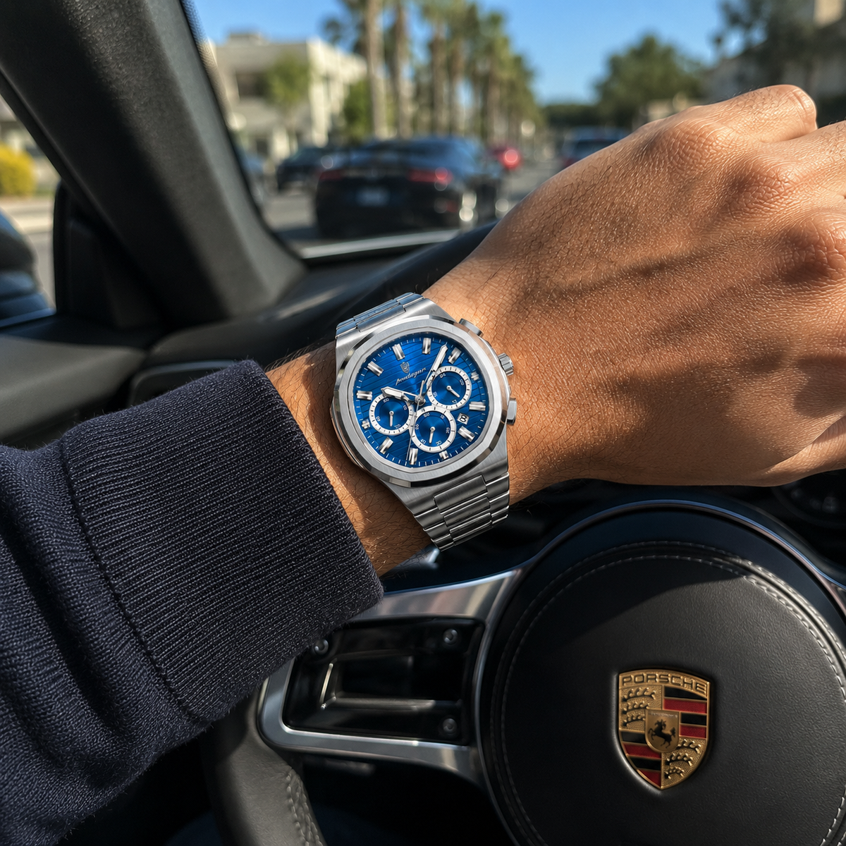 Reloj Hombre Faraón Azul