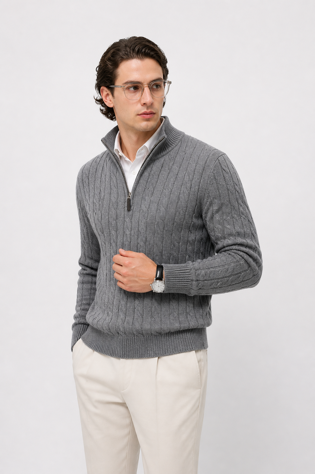 Sweater Hombre de Algodón Calce Ajustado Calafate - foto 2