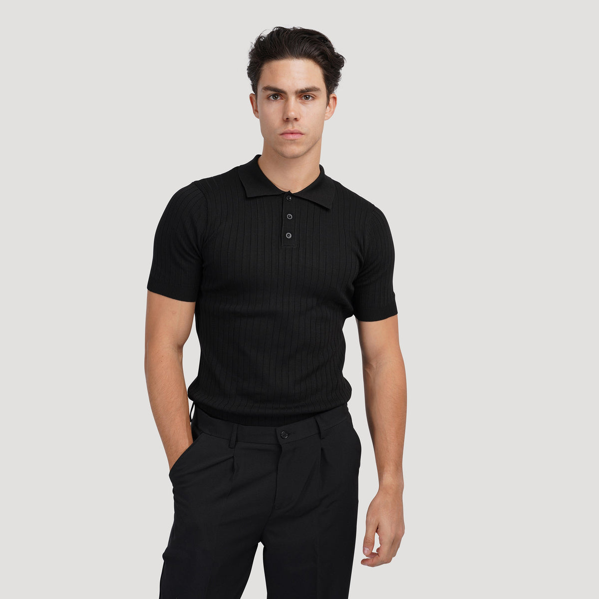 Camisa Polo Hombre 100% Algodón Cuello Camisero Elegante La Lucila - foto 13