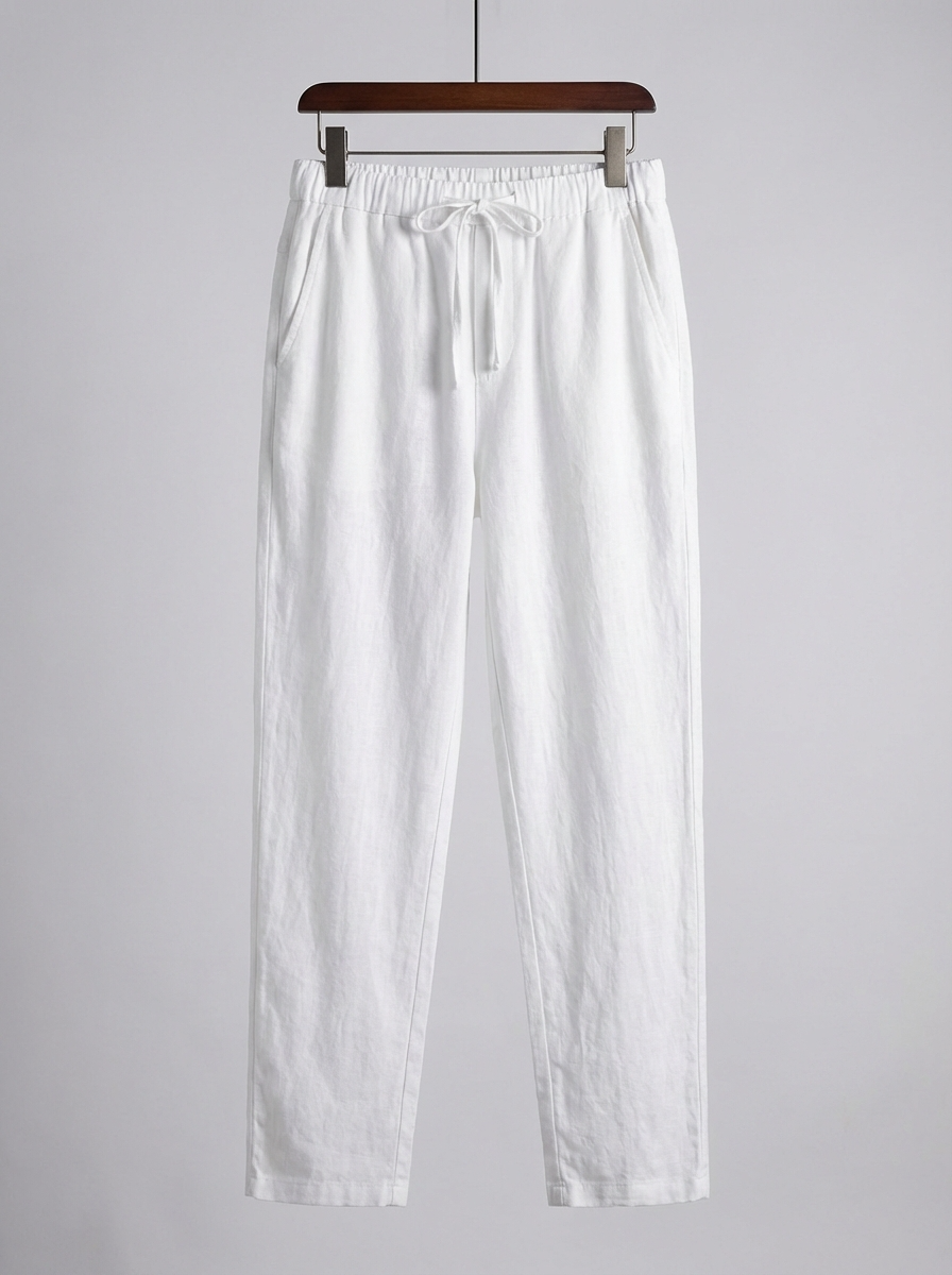 Pantalón de Lino Hombre Casual Positano