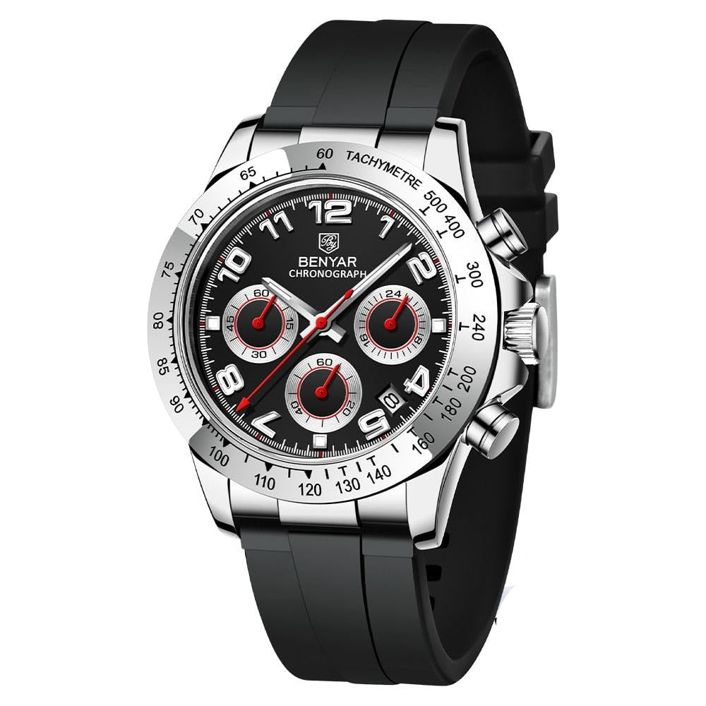 Reloj Hombre Táctico Negro