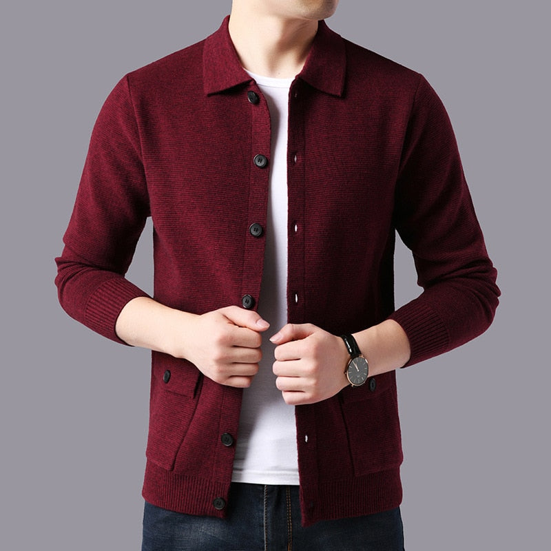 Cardigan Hombre Cuello Vuelto Slim Fit Bariloche - foto 8