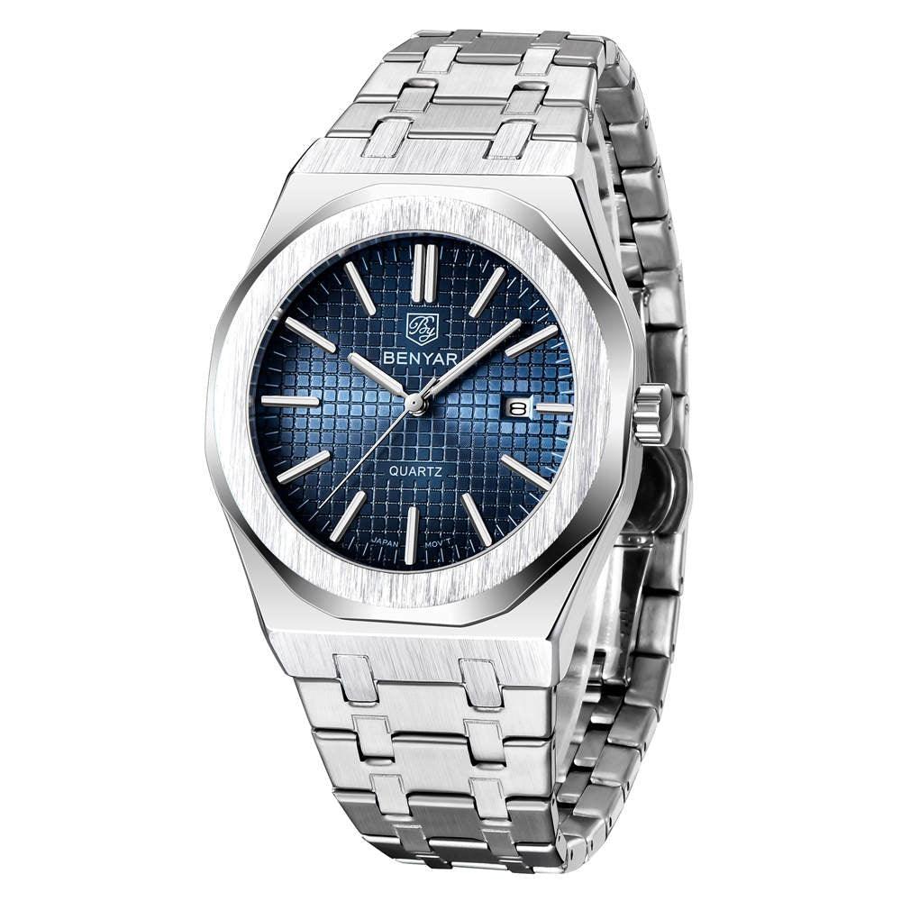 Reloj Hombre Octógono Negro