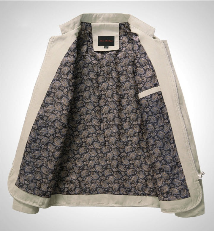 Campera Hombre Algodón Cuello Alto Slim Fit Casual Dickson - foto 9