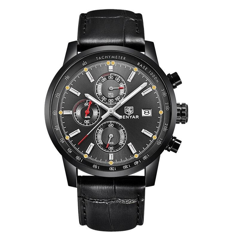 Reloj Hombre Circuito Marrón / Plata / Grafito