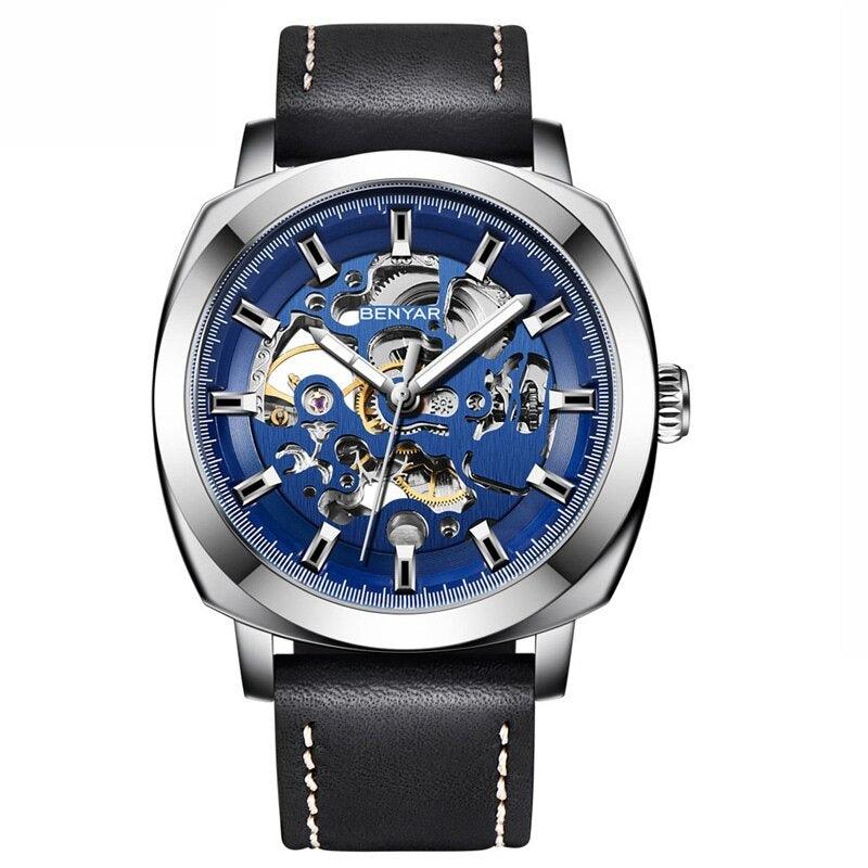 Reloj Hombre Cénit Negro / Marrón