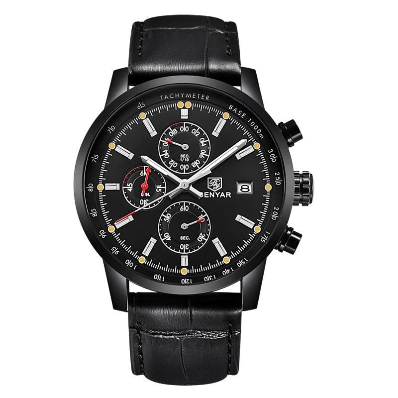 Reloj Hombre Circuito Marrón / Grafito