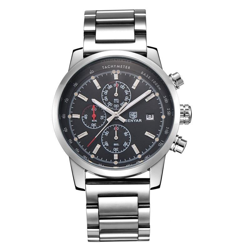 Reloj Hombre Circuito Negro