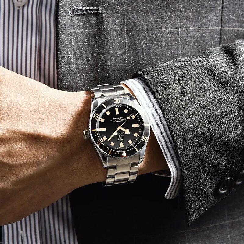 Reloj Hombre Abisal Rojo