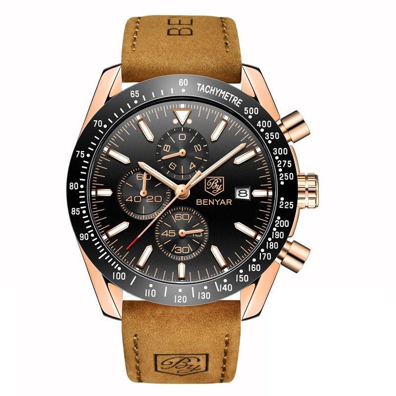 Reloj Hombre Milenio Plata / Negro